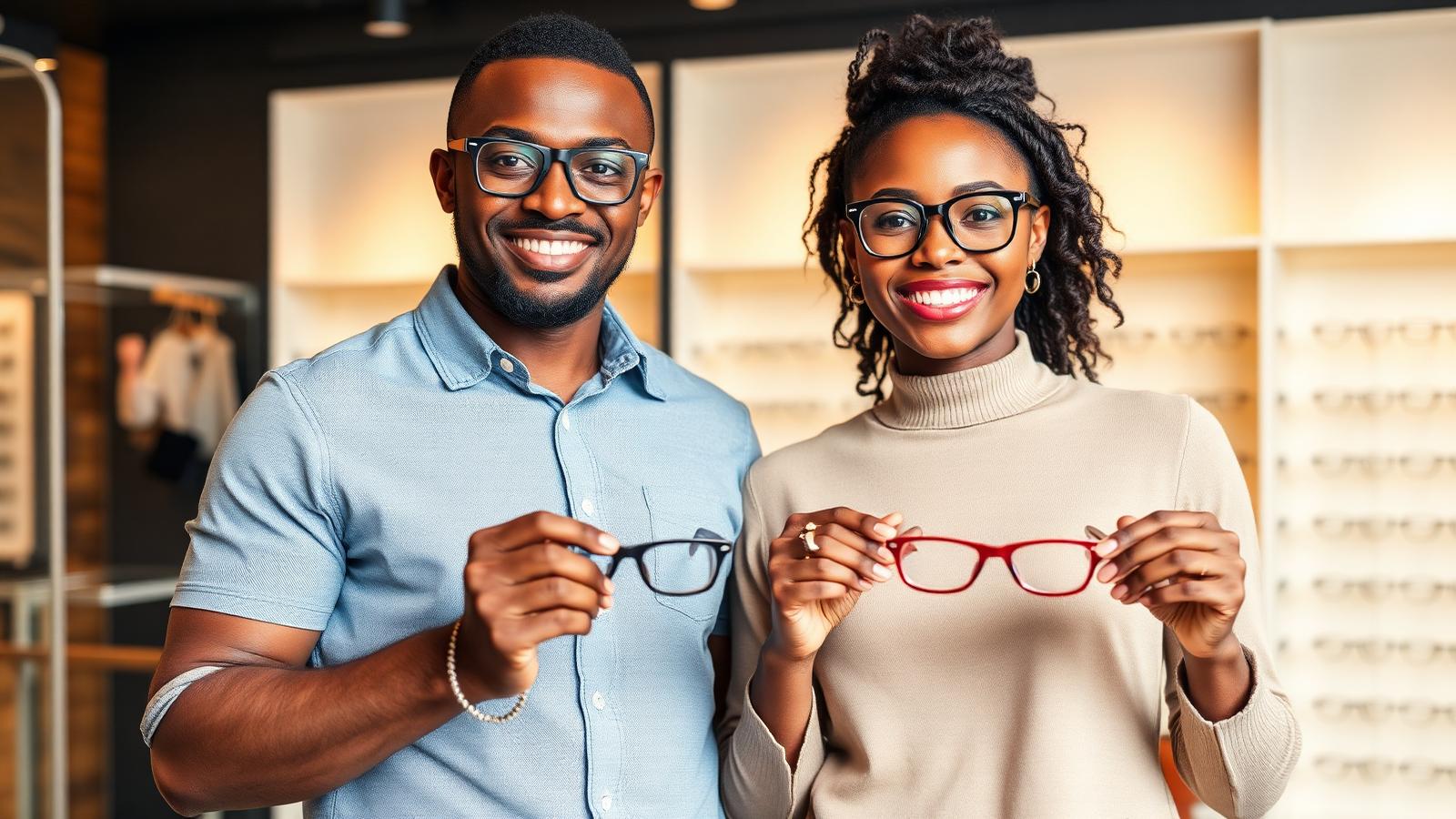 2 paires de lunettes à 0 FCFA